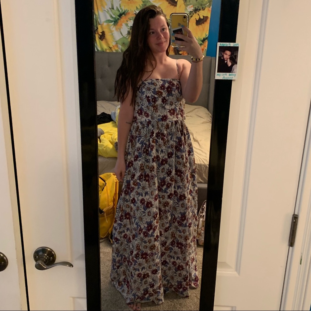 Floral maxi dress